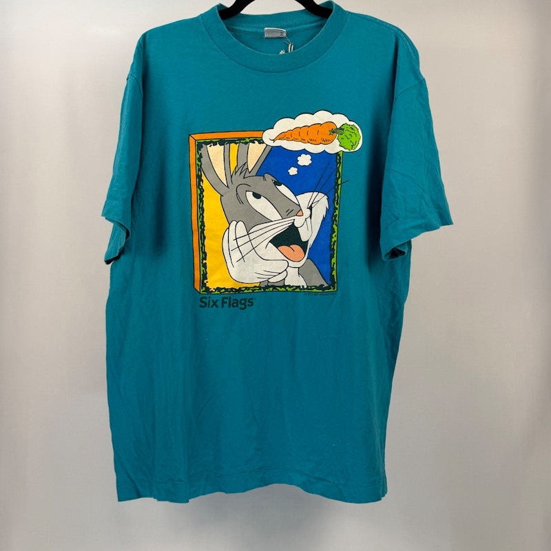 Six Flags Bugs Bunny T-Shirt Teal