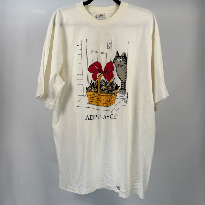 Hawaiian Humane Society Adopt-A-Cat T-Shirt White
