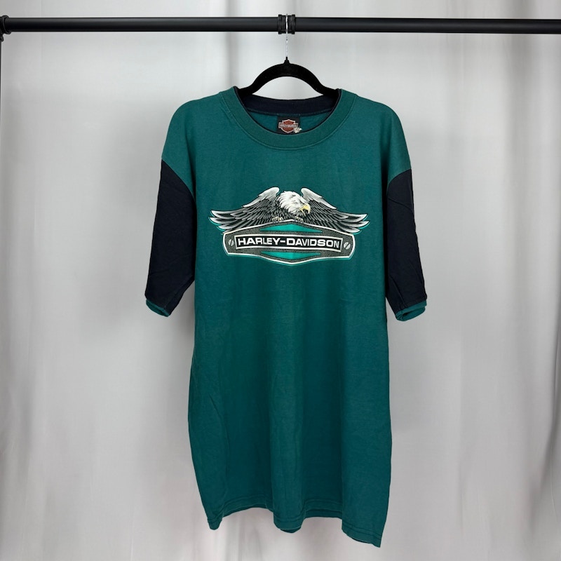 90s Harley-Davidson Sturgis Black Hills Rally T-Shirt Green