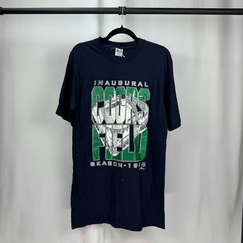 1995 Rockies Inaugural Coors Field Season T-Shirt