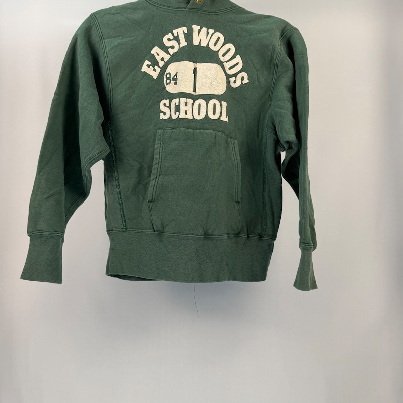 East Woods School Hooded Sweatshirt Green