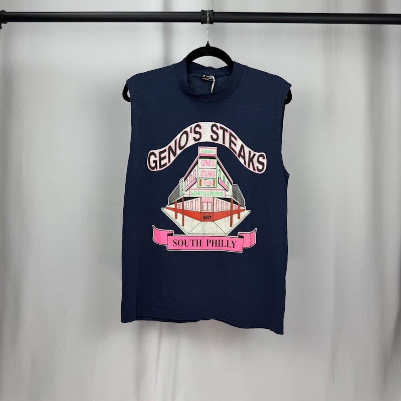 80s Geno's Steaks South Philly Sleeveless Shirt