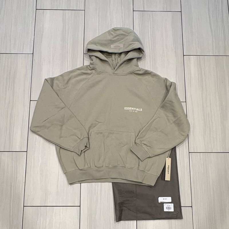 Fear of God Essentials Hoodie Seafoam