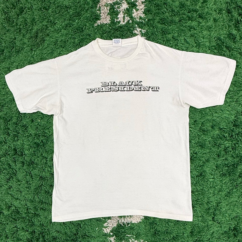 Supreme Black President T-Shirt White