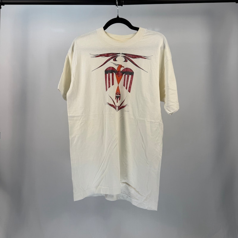 Big Bull Dog Graphic T-Shirt Off White