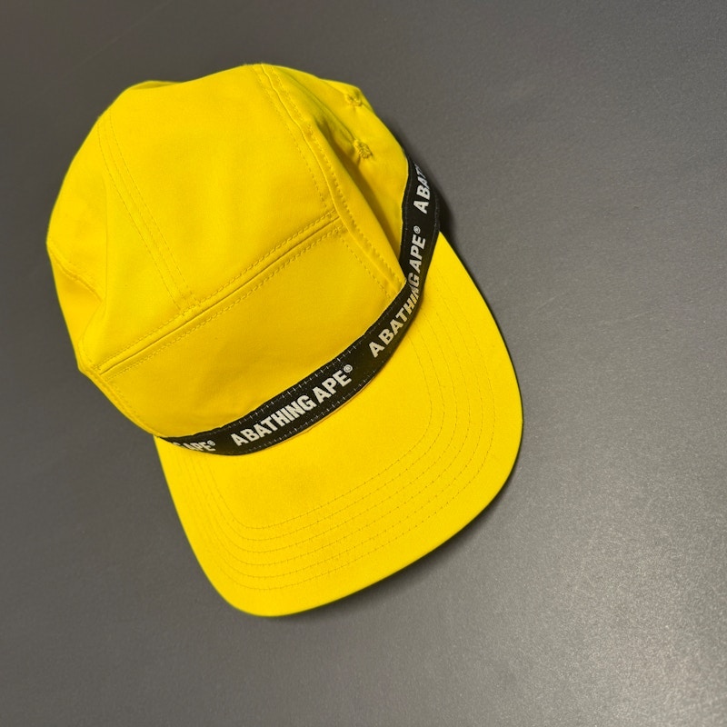 BAPE Jet 5-Panel Cap Yellow