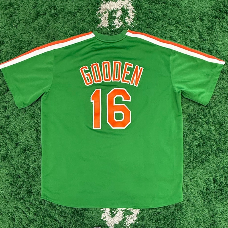 Mitchell & Ness Dwight Gooden New York Mets 1985 Jersey Green