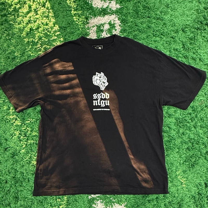 Wolves Graphic T-Shirt Batman Black