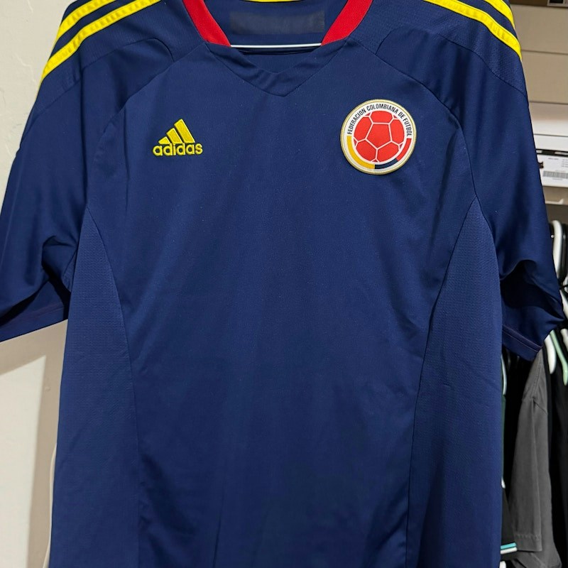 Adidas Colombia National Team Away Jersey Blue