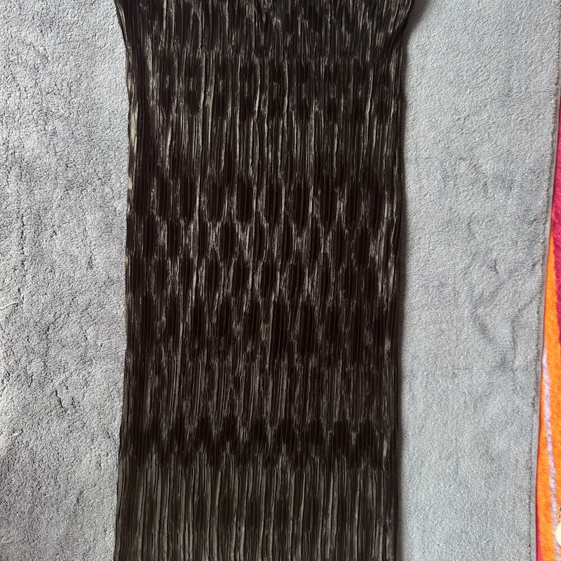 Zara Pleated Black Skirt