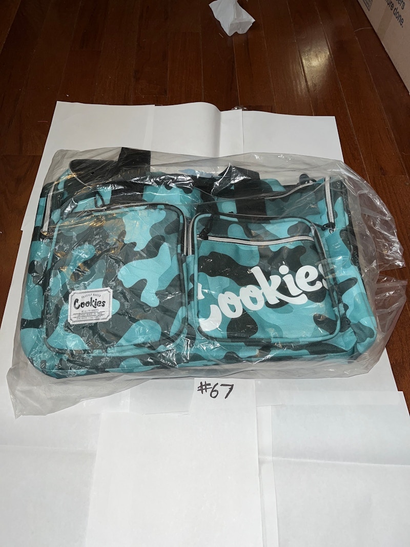 Cookies Heritage Duffle Bag Blue Camo