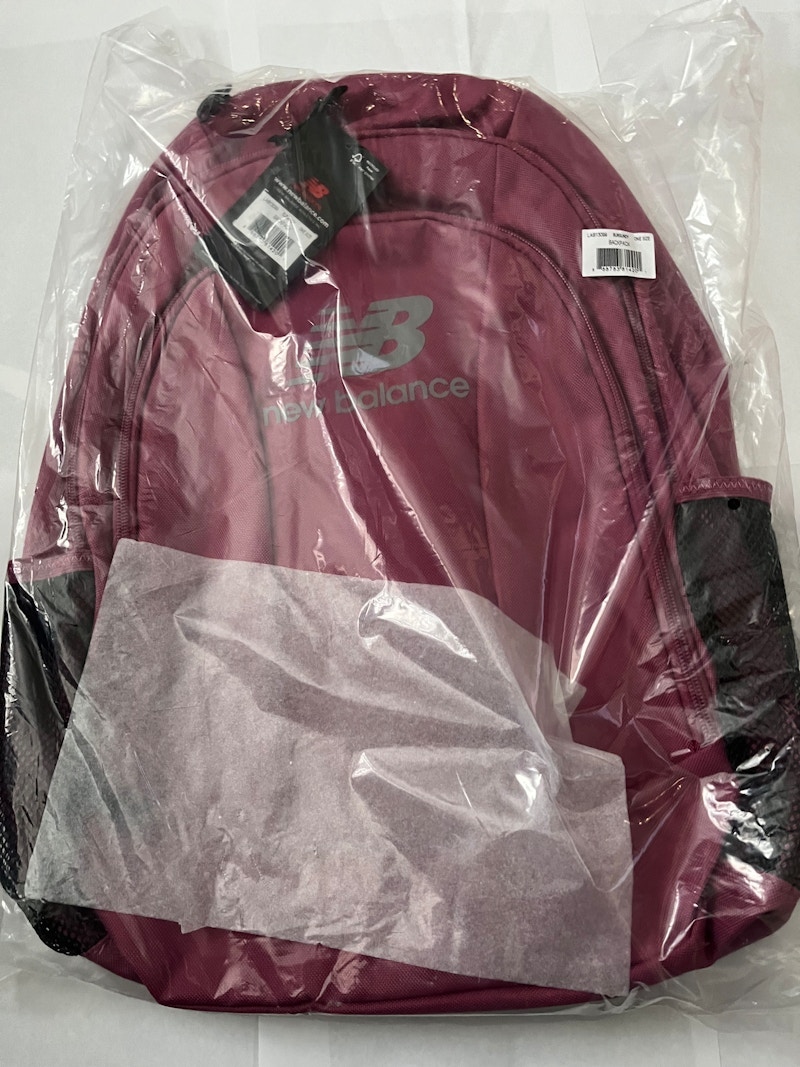 New Balance Backpack Burgundy