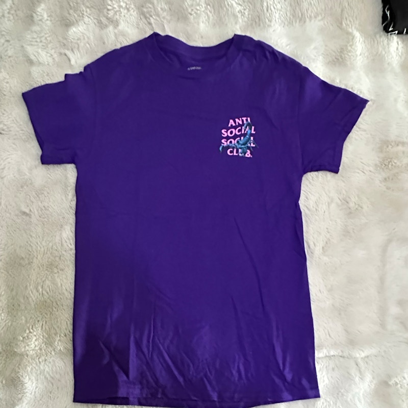 Anti Social Social Club T-Shirt Purple