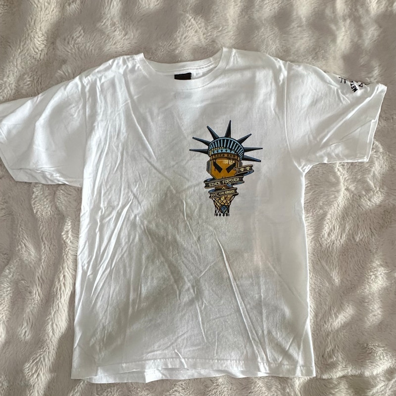 Stüssy Metal Headz T-Shirt White