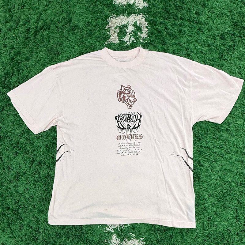 Wolves This Is My Brutality T-Shirt Pink