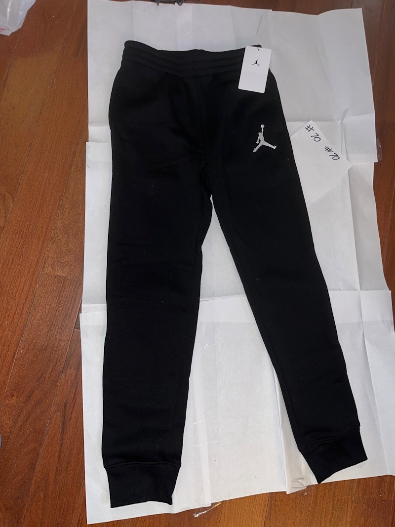 Jordan Boys Fleece Pants Black