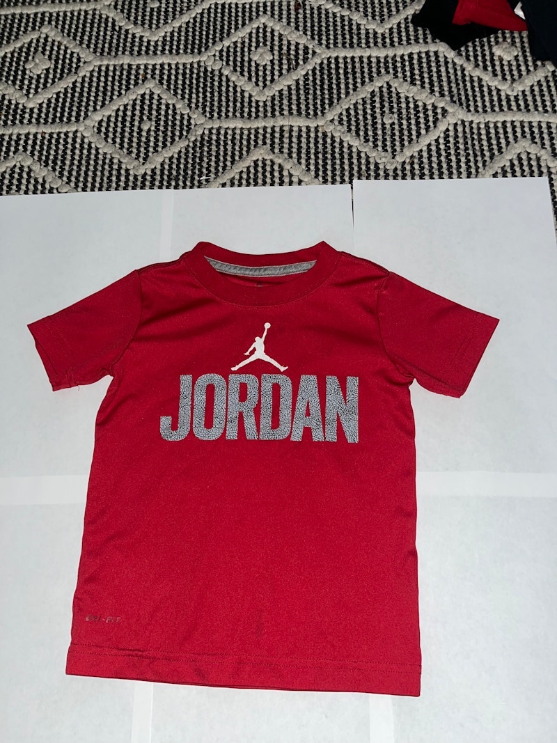 Jordan Jumpman kids Logo T-Shirt Red
