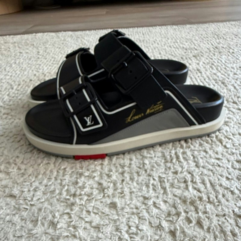 Louis Vuitton LV Trainer Mule Black