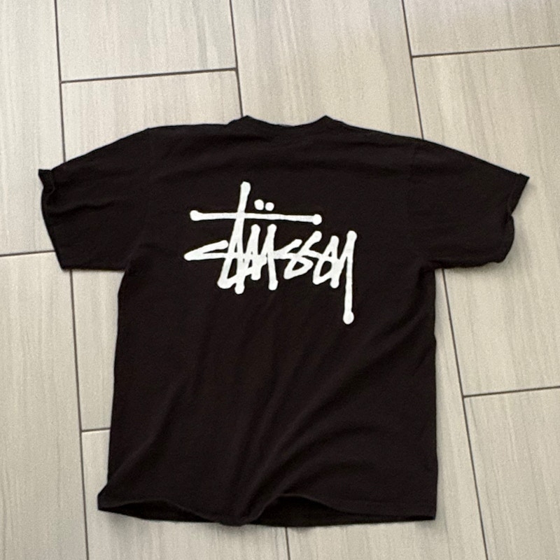 Stüssy Basic Logo T-Shirt Black