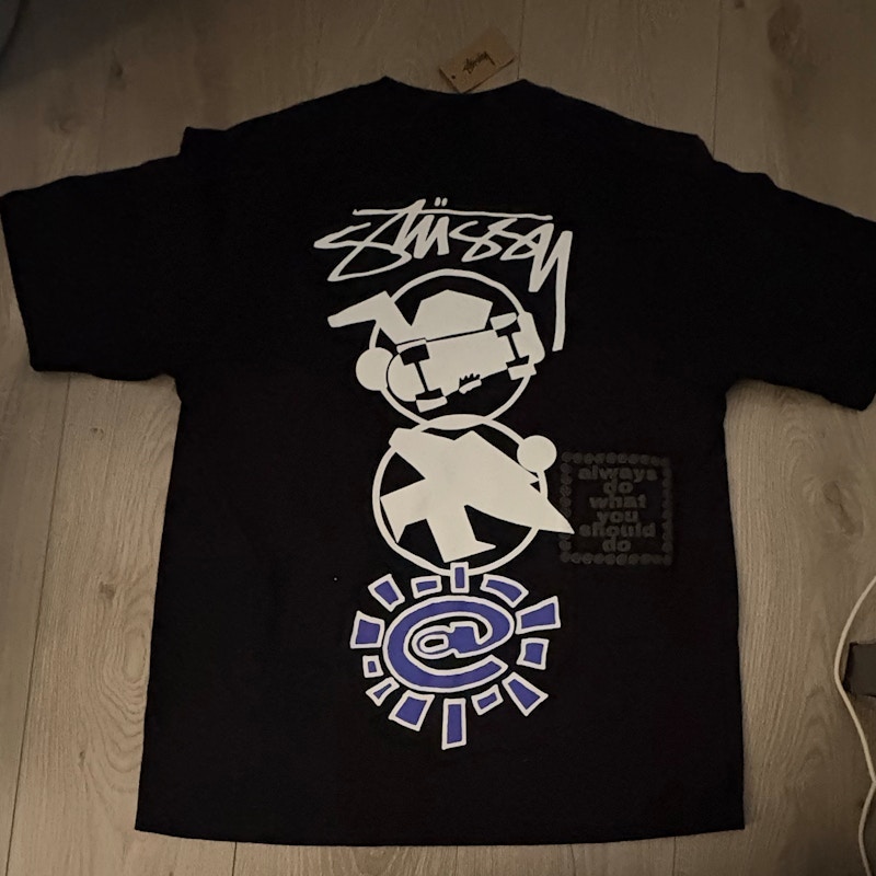 Stüssy Always Do What You Should Do T-Shirt Black