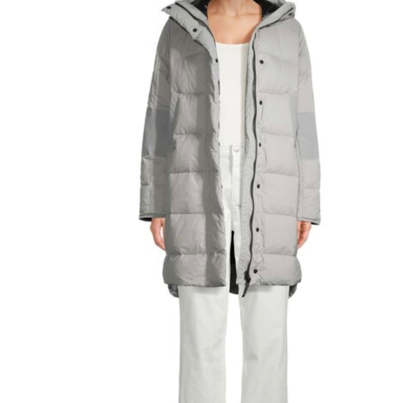 Canada Goose Alliston Hooded Down Parka Grey