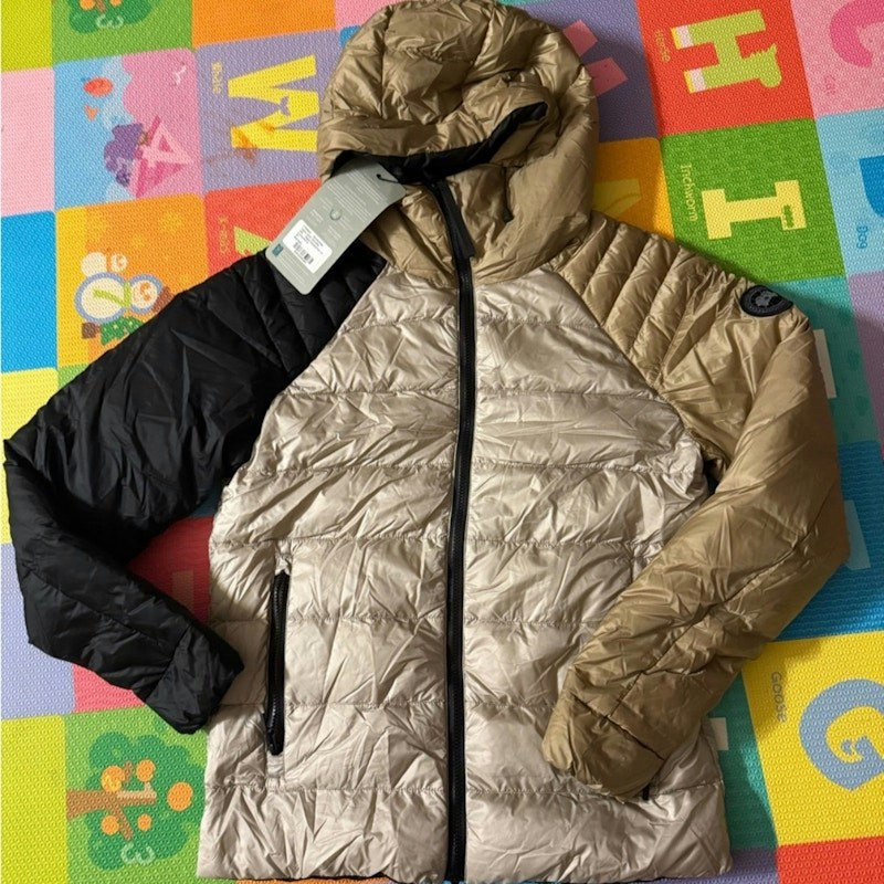 Canada Goose Reversible Puffer Jacket Black Gold