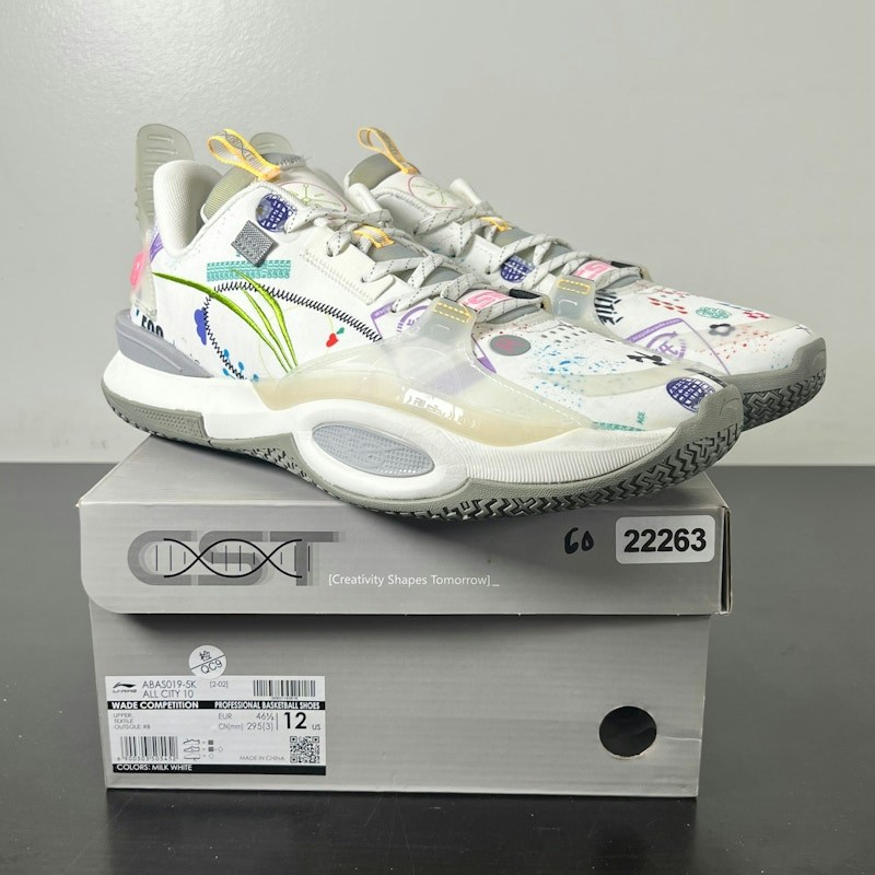 Li-Ning All City 10 Milk White