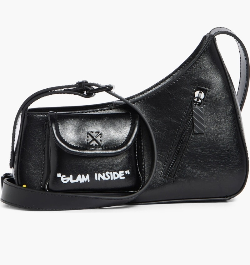 Off-White Jitney Hobo Bag Black