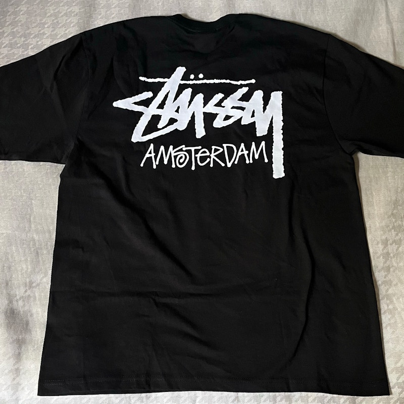 Stussy Amsterdam Chapter T-Shirt Black