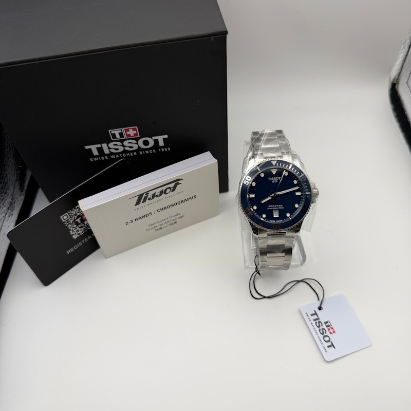 Tissot Seastar Blue Dial Watch