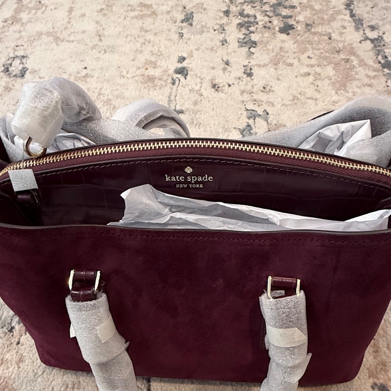 Kate Spade New York Handbag Burgundy