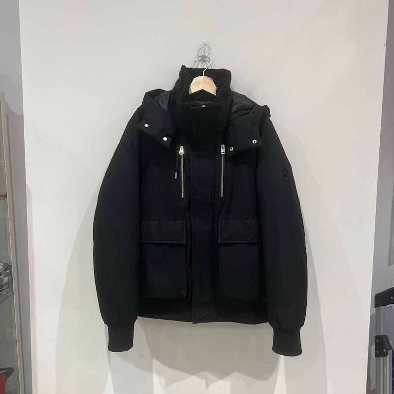 Mackage Rowan Bomber Jacket Black