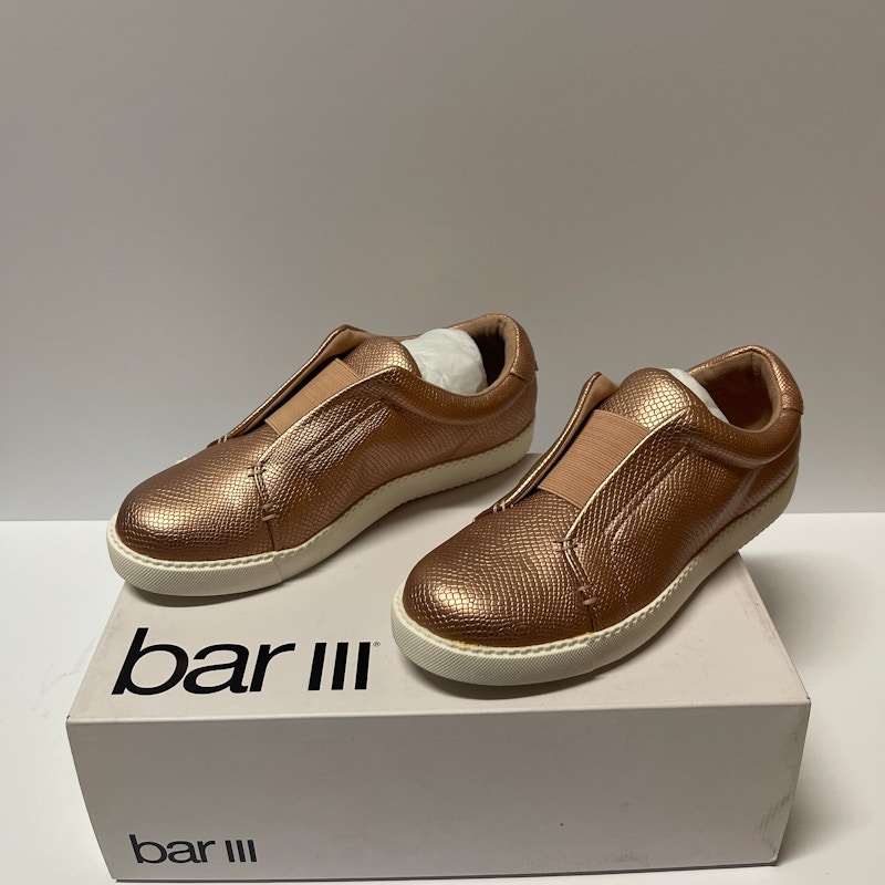 Bar III Women's Slip-On Sneaker Rose Gold Blush
