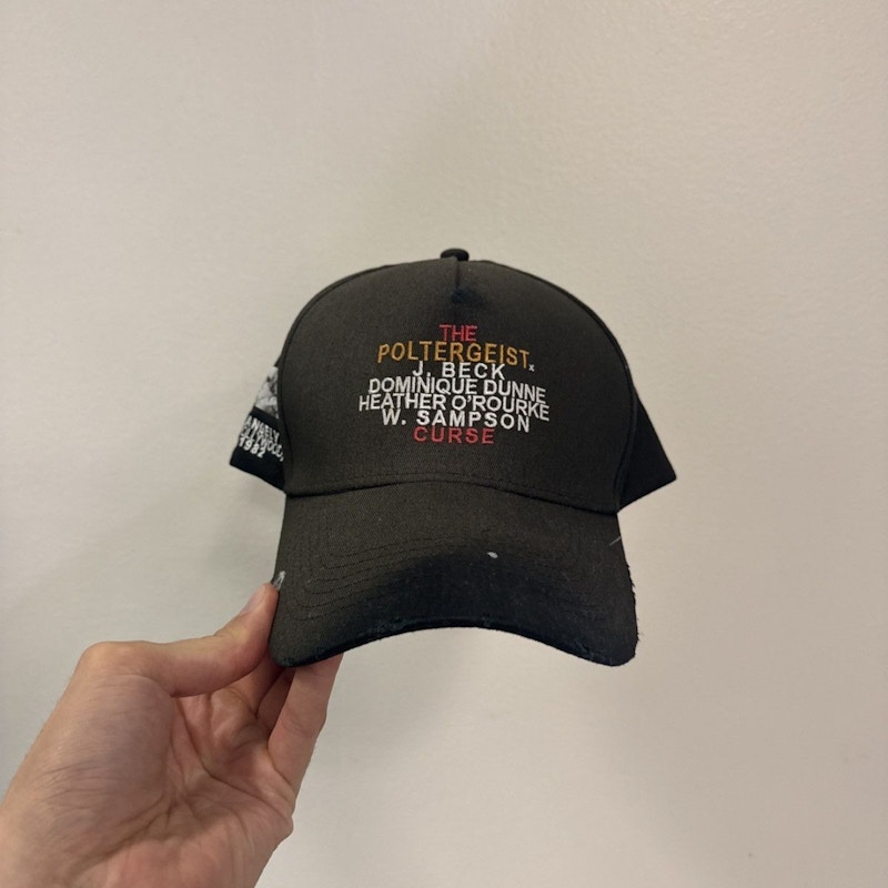 Paly Hollywood Poltergeist Sun Faded Hat Black