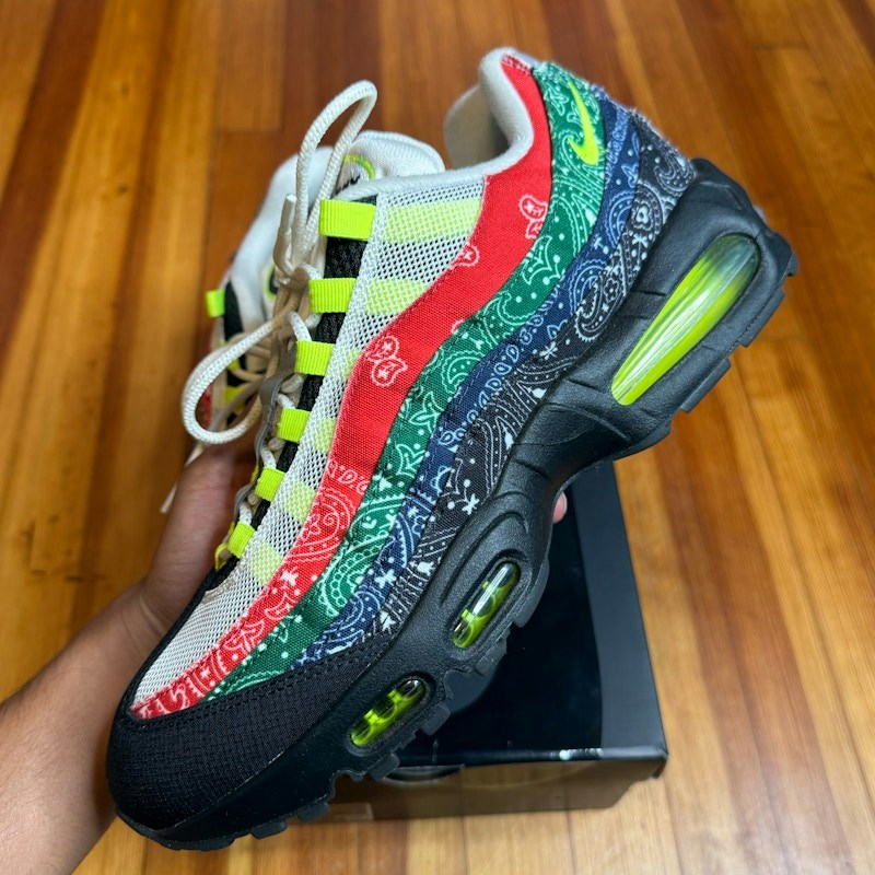 Nike Air Max 95 SP Sail/Volt/University Red