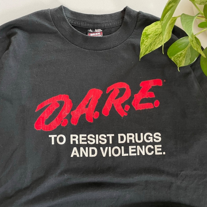 D.A.R.E. T-Shirt Black