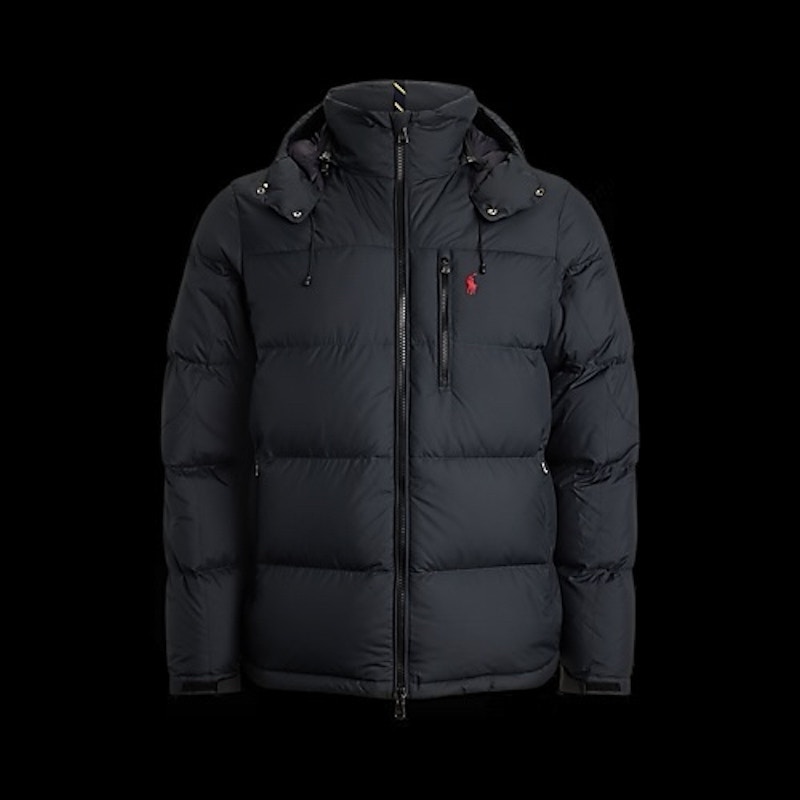 Polo Ralph Lauren Gorham Down Puffer Jacket Black