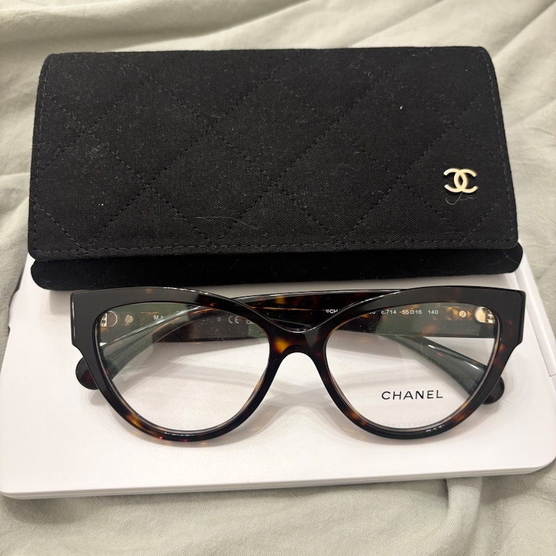 Chanel Tortoise Eyeglasses