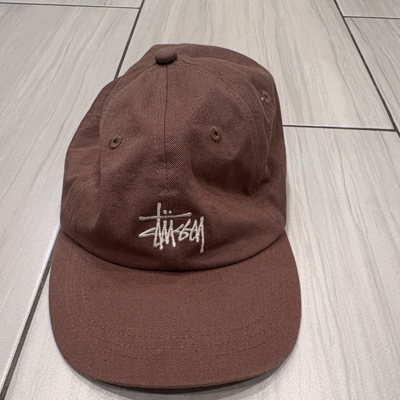 Stüssy Stock Low Pro Cap Brown