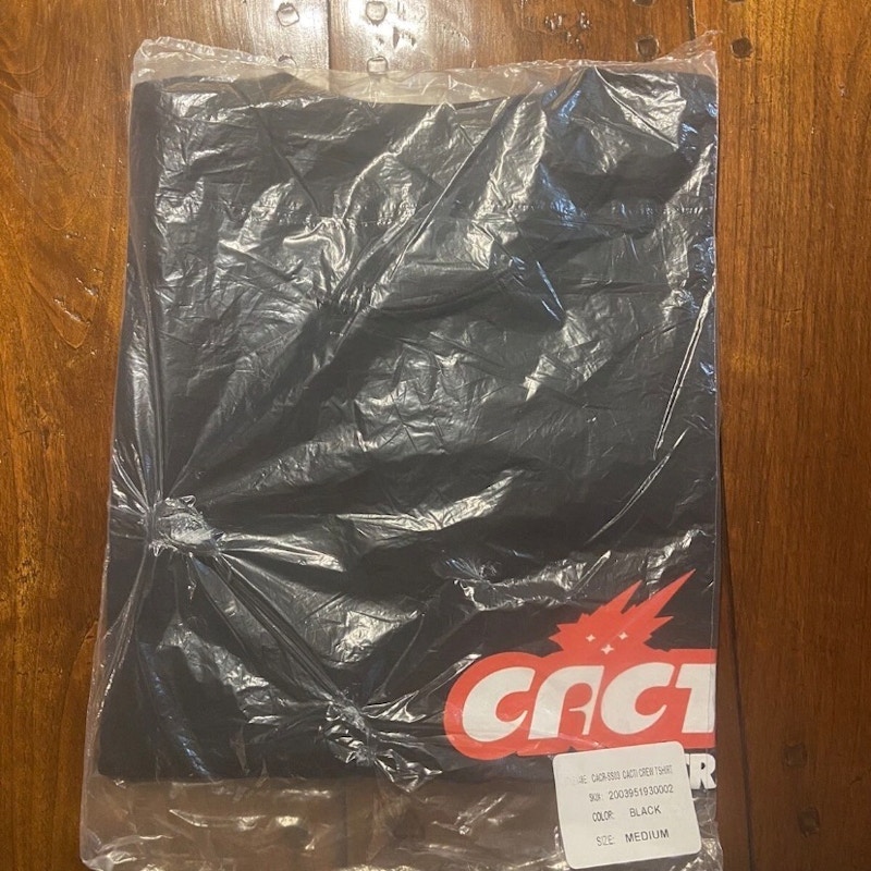 Travis Scott Cacti Crew T-Shirt Black