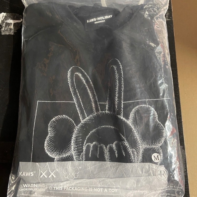 KAWS Holiday Indonesia Crewneck Black