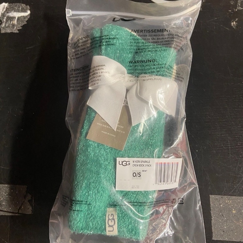 UGG Keri Sparkle Crew Sock 3 Pack