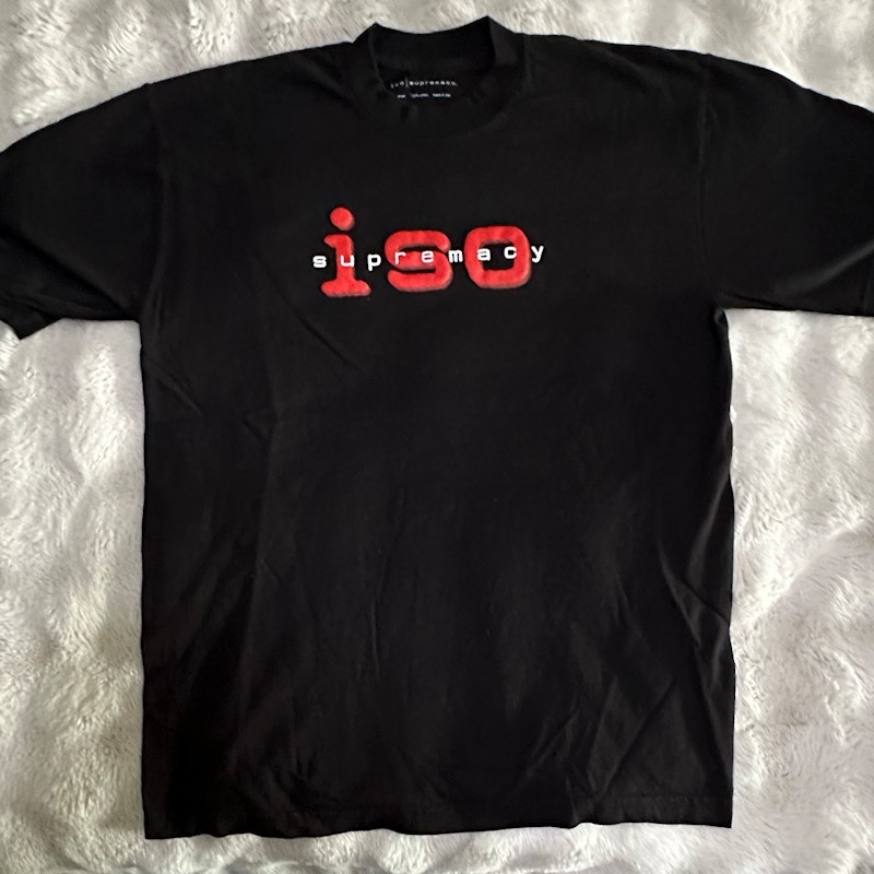 iso|supremacy ISO Supremacy T-Shirt Black