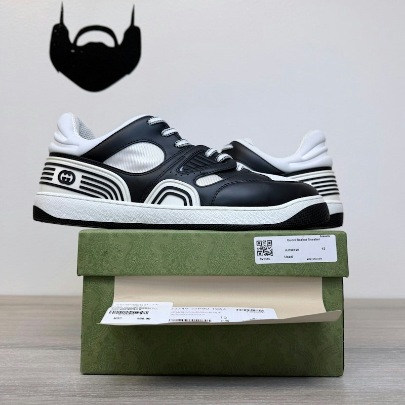 Gucci Basket Black White