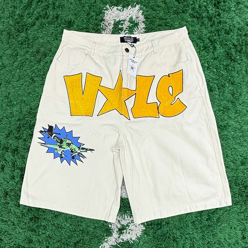 Valé Forever Star Shorts Off White