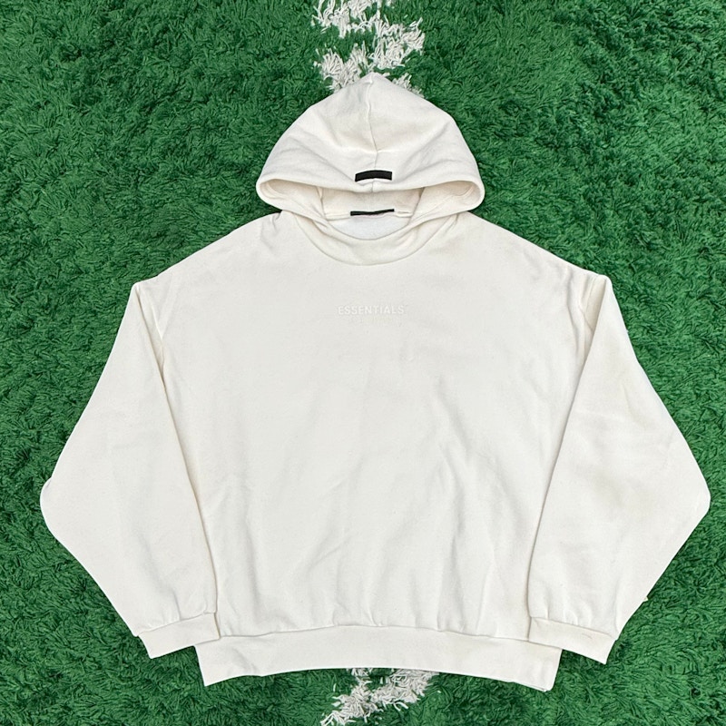 Fear of God Essentials Hooded Sweatshirt Cream