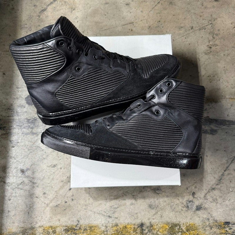 Balenciaga Cotes High Top Black
