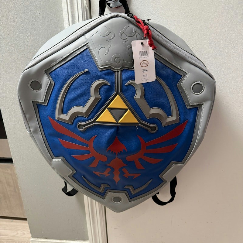 Bioworld The Legend of Zelda Hylian Shield Backpack Multi