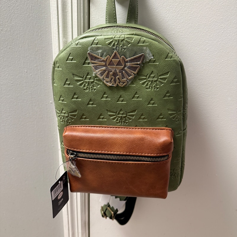 Bioworld Target The Legend of Zelda Mini Backpack Green Brown