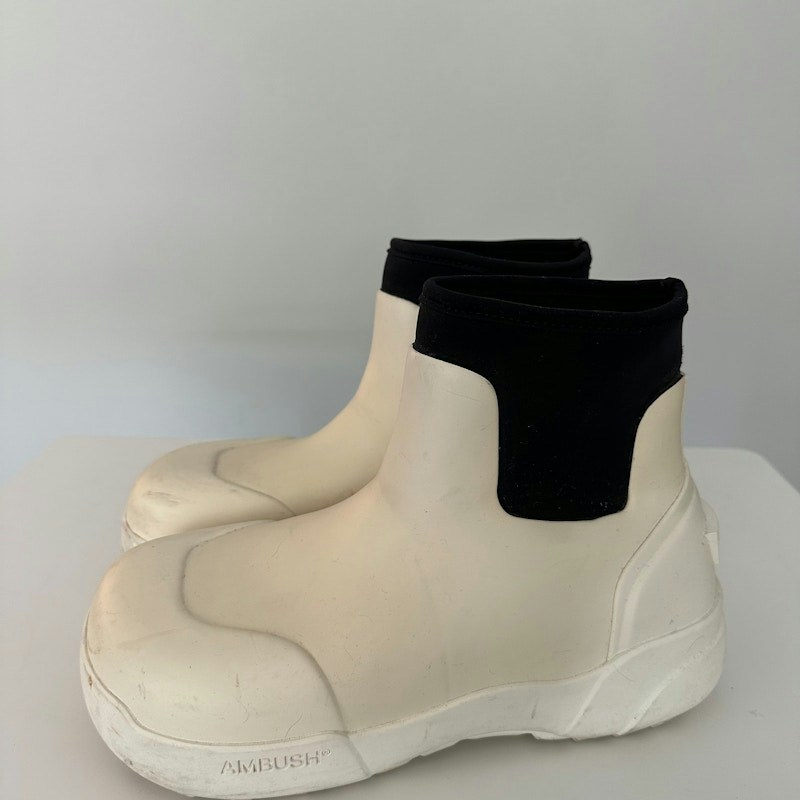 Ambush Rubber Boot White